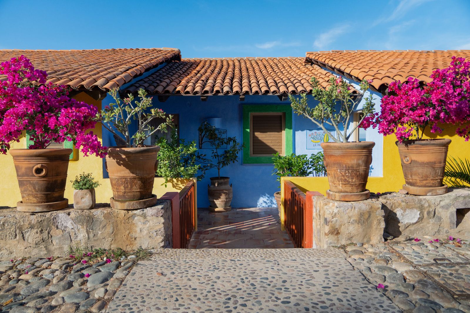 Entrance to the casita